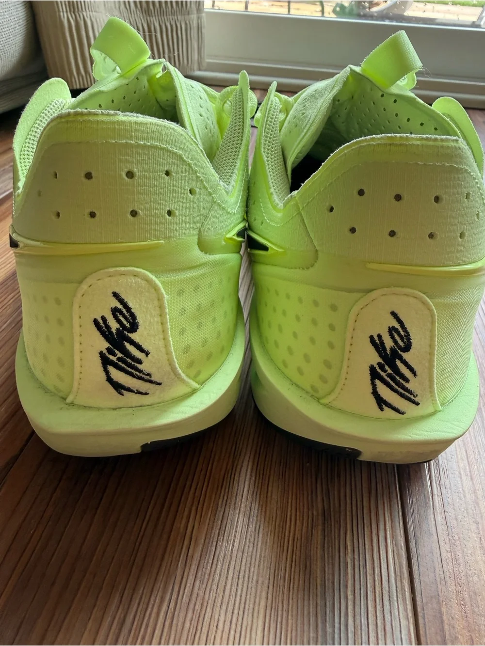 Nike Men's Neon Lime Athletic Sneakers